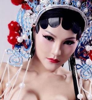 90后女主播京剧半裸
